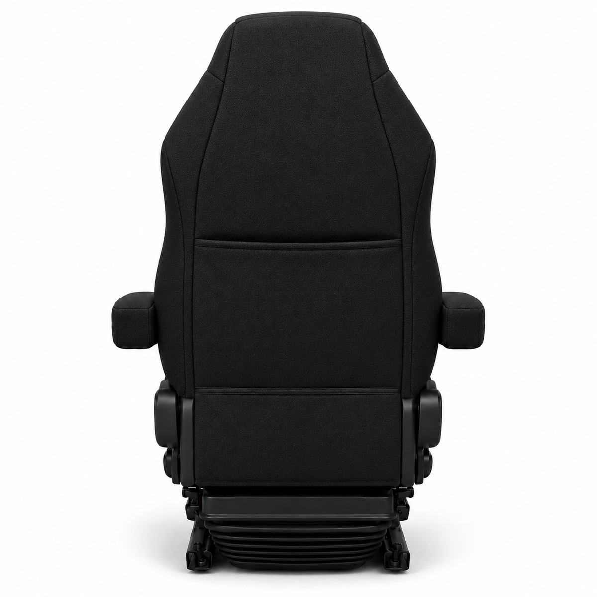 [Truck fitment=Kenworth T680 / T880 / W990] | Dragon Series Kenworth T680 / T880 / W990 seat cover: Rear view of the seat cover.